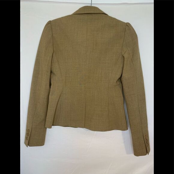 Laundry by Shelli Segal Tan Blazer Size 0 - Picture 3 of 8